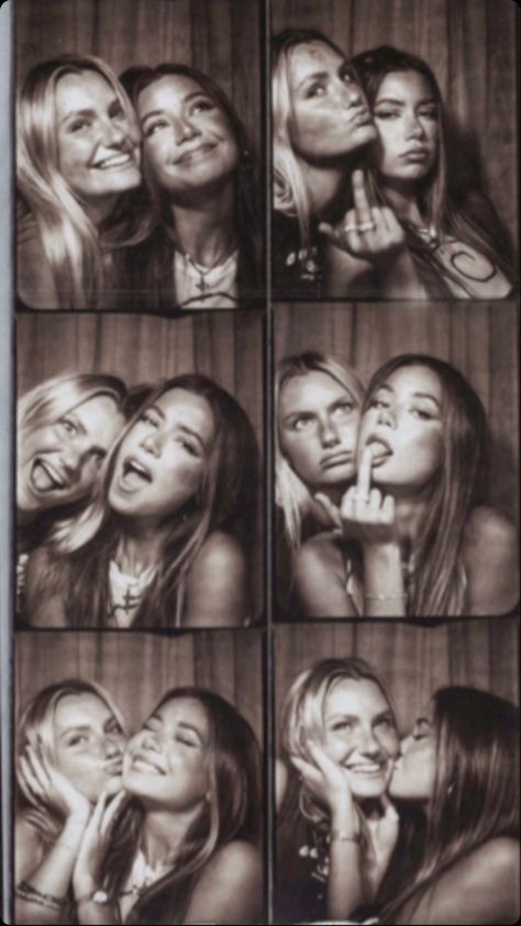 Sophia Birlem Photo Booth, Photobooth Pictures, Photo Recreation, Insta Ideas, Digital Film, Self Portrait Poses, 사진 촬영 포즈, Best Friends For Life, Best Friend Photos