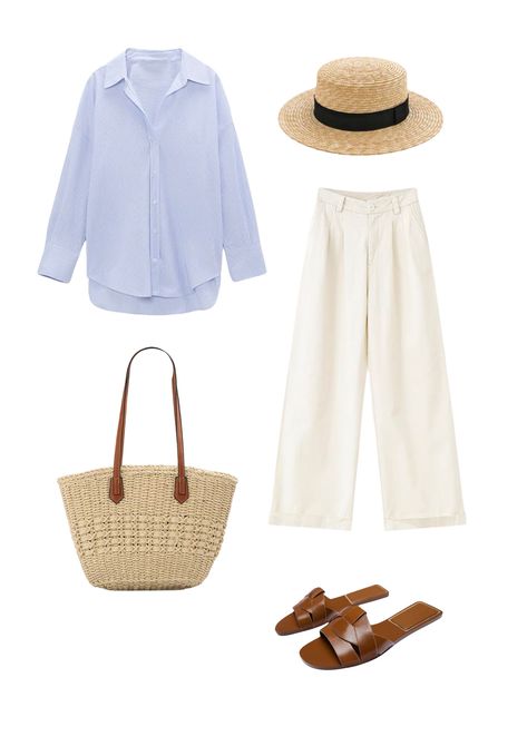 One of the best pieces to wear while traveling that is also easy to pack & perfect for spring & summer travel outfits. Boating Outfit Women Summer Casual, Boating Outfit Women, Trip Outfits Summer, Day Trip Outfit, Summer Travel Outfits, Trip Outfit Summer, Summer Casual Outfits, Fit Board, Women Summer Casual