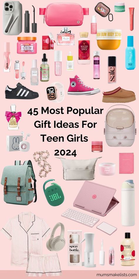 2024 Christmas Gift Ideas for Everyone on your list! This is your Ultimate Holiday Gift Guide for the upcoming season! In this post we're sharing everything from the best Christmas gifts for mom, popular Christmas gifts for teen girls, best Christmas gifts for dad, cute teacher gift ideas for Christmas and more, we've got you covered for all your gift giving needs! Check out our full Christmas Shopping Guide here for more 2024 Christmas Gift Ideas! Christmas Gift Ideas Teenage Girl 2024, Things To Get For Your 14th Bday, Christmas List Ideas 12-13 Girl, Christmas Presents To Ask For, Christmas Basket For Teenage Girl, Christmas Teen Gift Ideas Girl, Things To Put On Christmas List 2024, Christmas Wish Lists For Teens, Stuff To Put On Christmas List