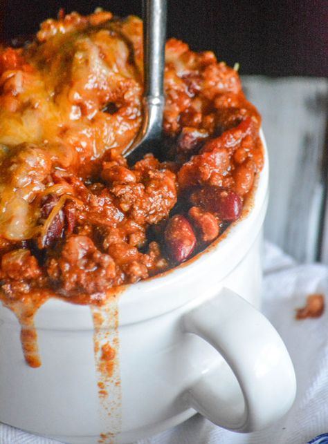 Sweet Heat Chili - 4 Sons 'R' Us Chili With No Beans, 30 Minute Chili, Dairy Free Potato Soup, Classic Chili Recipe, Instant Pot Chili, Hearty Comfort Food, Chili Soup, Sweet Heat, Fast Dinners