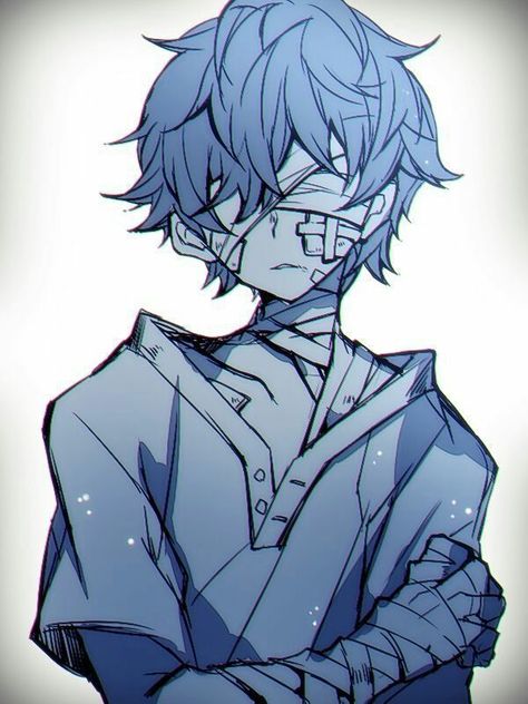 Dessin Adorable, Manga Boy, 영감을 주는 캐릭터, Anime Boys, Dark Anime, An Anime, 그림 그리기, Blue Hair