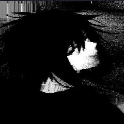 Black Aesthetic Icon Anime, Aesthetic Pics Black And White, Emo Vibes Aesthetic, Shadow Wallpaper Aesthetic, Black Profile Pic, Monochrome Pfp, Emo Icons Aesthetic, Black And White Aesthetic Pfp, Black Discord Icon