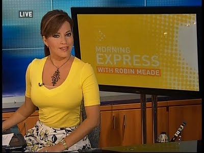 HLN Morning Express Robin Meade Hot Robin Meade, L Love U, Female News Anchors, Catherine Bell, Gemma Arterton, Funny Story, Female Actresses, News Anchor, Newsies