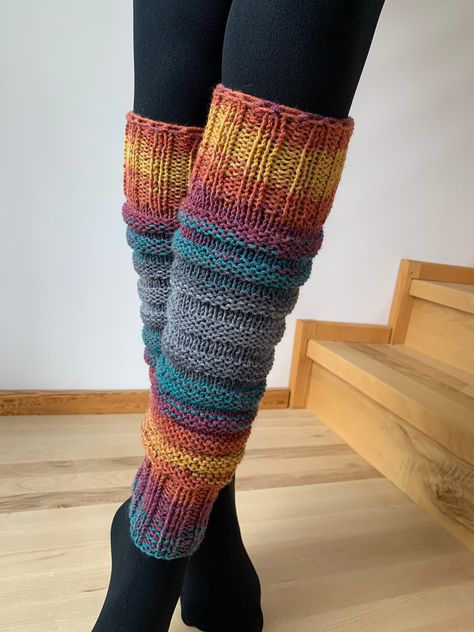 Knitted Leg Warmers Free Patterns Easy, Knitted Leg Warmers Free Patterns, Knitted Leg Warmers, Yoga Socks, Knit Leg Warmers, Knitting Accessories, Soft Yarn, Color Calibration, Leg Warmers