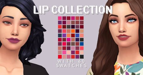 (99+) Sims4MM on Tumblr Sims 4 Maxis Match Lipstick, Lip Collection, Be Legendary, Makeup Cc, Sims 5, The Sims 4 Packs, Sims 4 Mm Cc, Sims 4 Cc Makeup, Sims 4 Mm