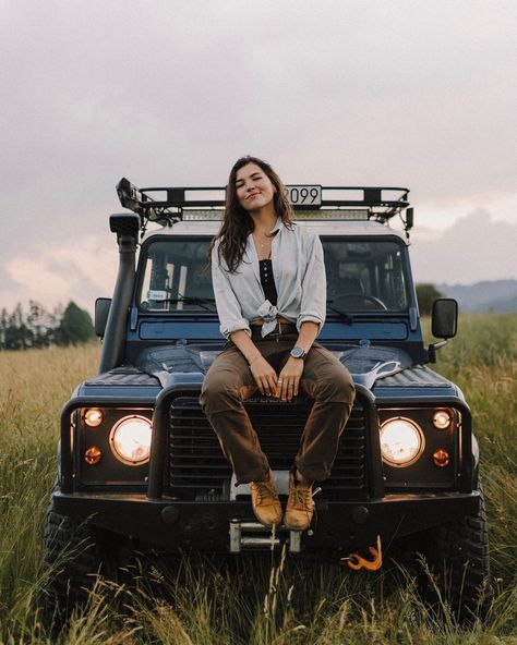 Eva Zu Beck, A Well Traveled Woman, Adventure Car, Micro Camper, Million Followers, Forest Girl, Defender 90, Land Rover Series, Deep Sea Fishing