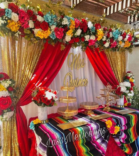 Rose Arch Dessert table✨🌹 | Instagram Red Quince, Quince, Dessert Table, Sweet 16, Arch, Instagram