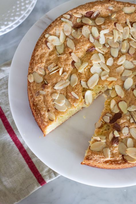 Spanish Almond Cake, Mexican Cakes, Spanish Cake, A Bountiful Kitchen, Bountiful Kitchen, Magnolia Bakery Banana Pudding, Almond Desserts, Red Birthday Cakes, Almond Cake Recipe