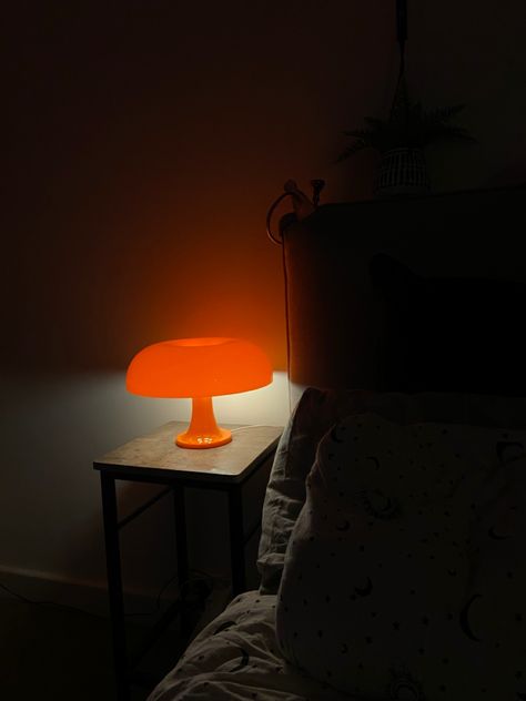 Table Lamp
Lamps
Orange Lamp
Mushroom lamp Lampshade Bedroom, Orange Lampshade, Orange Mushroom, Mushroom Table Lamp, Mushroom Table, Interior Aesthetic, Bedroom Aesthetic, Room Makeover, Stuffed Mushrooms