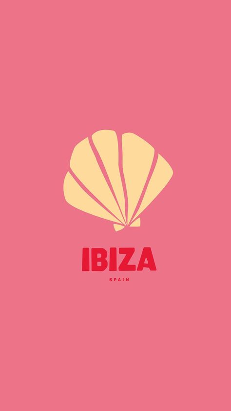 Beachy Logo Ideas, Ibiza Aesthetic Wallpaper, Ibiza Illustration, Ibiza Wallpaper, Cute Beach Quotes, Spain Wallpaper, Ibiza Poster, Beachy Prints, Preppy Wall Collage