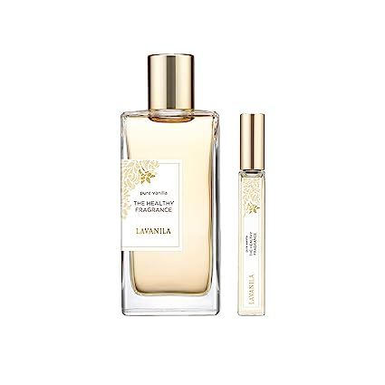 Amazon.com : Lavanila Pure Vanilla Perfume for Women Fragrance Set - Pure Madagascar Vanilla & Creamy Tonka Bean, The Healthy Fragrance, Clean and Natural (Set of 1.7 oz + 10ml Roller-Ball) : Beauty & Personal Care Guerlain Perfume, Madagascar Vanilla Beans, Vanilla Perfume, Pure Vanilla, Madagascar Vanilla, Perfume Set, Signature Fragrance, Vanilla Fragrance, Fragrance Set