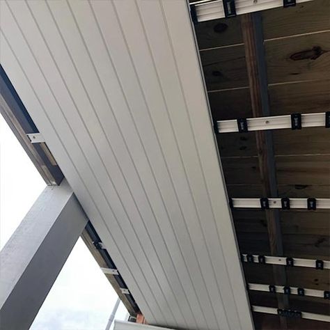 Deck Ceiling Ideas, Underdeck Ceiling, Deck Drainage System, Under Deck Drainage System, Deck Ceiling, Under Deck Drainage, Under Deck Ceiling, Patio Under Decks, Exposed Ceiling