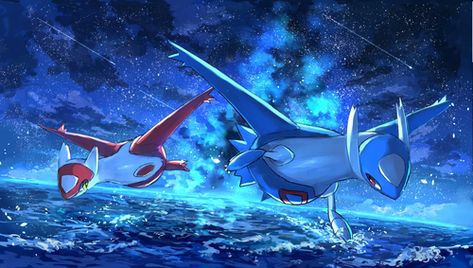 latias, pokemon, and latios Bild Latios Pokemon, Pokemon Latias, Latios And Latias, Pokemon Dragon, Mythical Pokemon, Cool Pokemon Wallpapers, Pokemon Universe, Pokemon Images, Pokémon Master