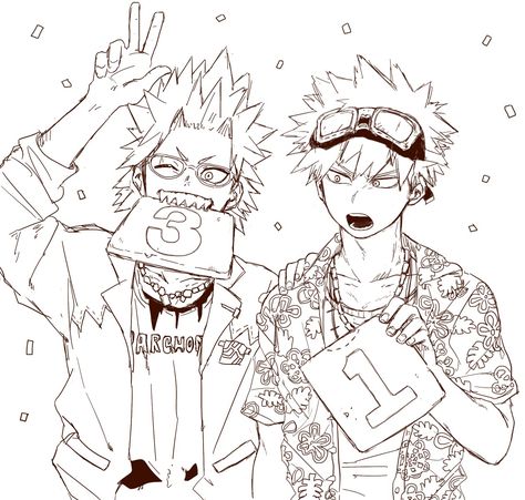 Kiribaku Matching Pfp, Kiribaku Manga, My Hero Academia Episodes, Anime Ships, My Hero Academia Manga, Ship Art, Cute Anime Guys, Manga Drawing, Boku No Hero Academia