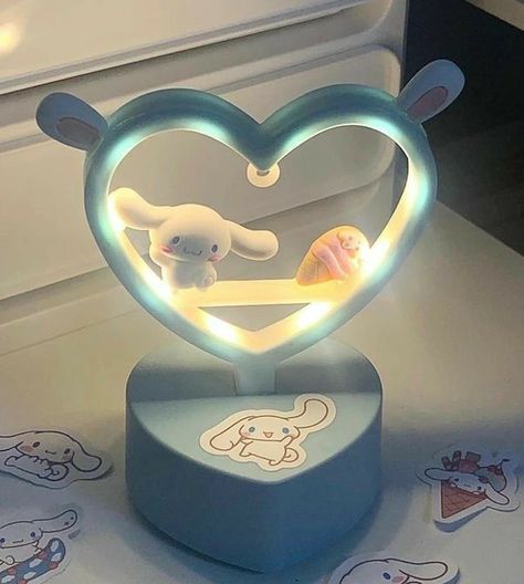 cinnamoroll Ambient Light, Night Light, Birthday Gift, Hello Kitty, Kitty, Led, Birthday