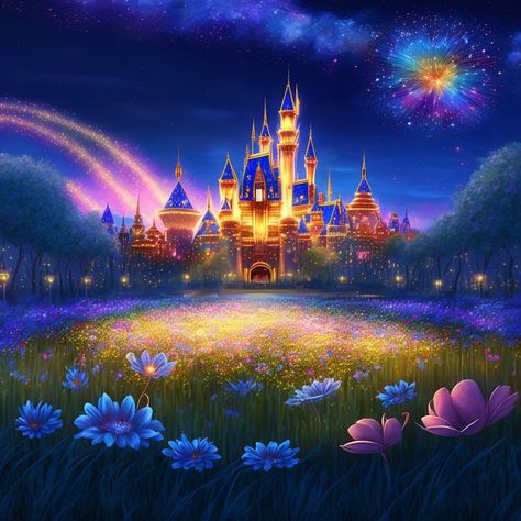 Disney Dreamlight Valley (AI generated artwork by me) Disney Dreamlight Valley, Iphone Wallpaper Landscape, Winter Art, Angel Art, Neon Color, Disney Love, Mickey And Friends, Disney Art, Game Design