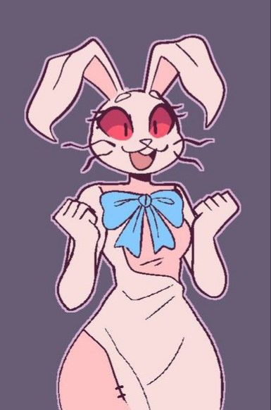 Female Fnaf, Fnaf Oc Animatronic, Vanny Fanart, Glitch Trap, Fnaf Vanny, Killer Bunny, Fnaf Fanart, Fandom Art, Animatronic Fnaf