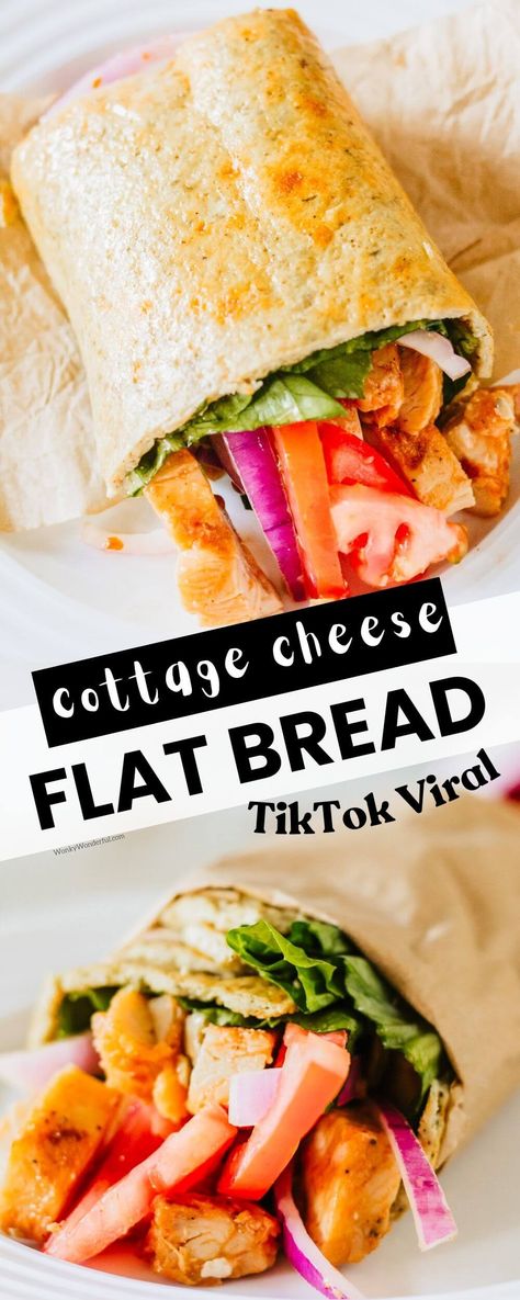 This viral TikTok COTTAGE CHEESE FLAT BREAD is a high protein wrap. Made with cottage cheese, eggs and seasoning - it doesn't get easier. Cottage Flat Bread, Egg Cottage Cheese Flat Bread, Flat Bread Wraps, Traditional Bread Recipe, Frito Corn Salad, Breakfast Sides Dishes, Cottage Cheese Eggs, Cheese Flatbread, 2024 Recipes