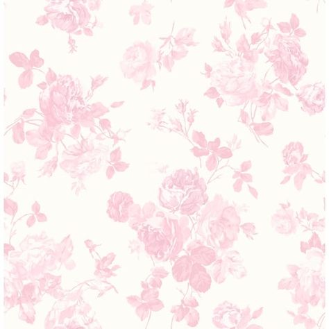 Everblooming Rosettes Pink Jam Cabbage Rose Bouquets Wallpaper - On Sale - Bed Bath & Beyond - 40001367 Cabbage Rose Bouquet, Loose Bouquet, Pink Floral Wallpaper, A Street Prints, Pink Flowers Wallpaper, Dancing Drawings, Fancy Print, Bow Wallpaper, Cabbage Rose