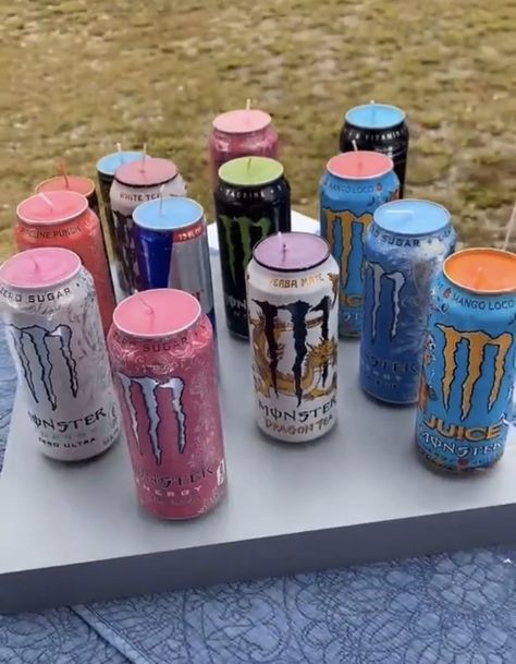 Monster Energy, Candles, Energy