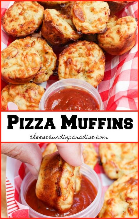 Pizza Muffins Recipe, Cheese Curd, Gluten Free Puff Pastry, Pizza Muffins, Kid Approved Meals, Muffin Tin Recipes, Family Favorite Meals, New Family, Linguine