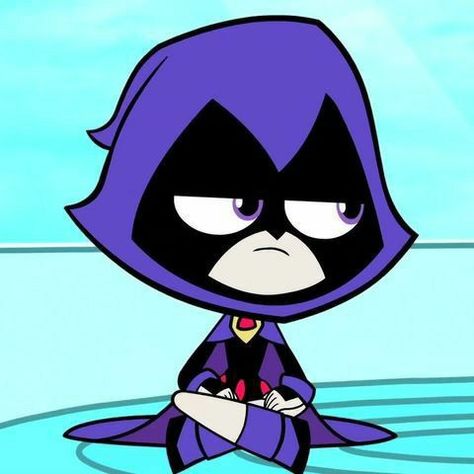 Raven Aesthetic, Teen Titans Go Raven, Raven Tt, Cute Easy Animal Drawings, Raven Teen Titans Go, Raven Fanart, Robin And Raven, Rachel Roth, Easy Animal Drawings