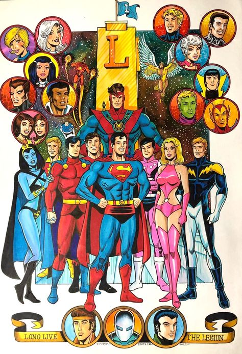 Superman Metropolis, New Superheroes, Dc Comics Series, Legion Of Superheroes, Batman Comic Books, Superman Family, Dc Comic Books, Dc Multiverse, The Legion