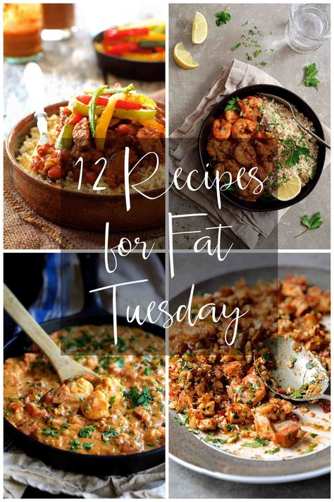 Fat Tuesday Food, Birthday Dinner Recipes, Mardi Gras Dinner, Shrimp Creole, Cajun Dishes, Mardi Gras Food, Chicken Shrimp, Louisiana Recipes, Dinner Party Menu