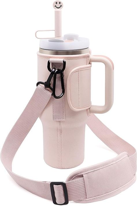 Stanley 40oz Tumbler, Straw Cover, Water Bottle Carrier, Water Bottle Holder, Bottle Carrier, Water Bottle Holders, Tumbler With Handle, 40oz Tumbler, Carrier Bag