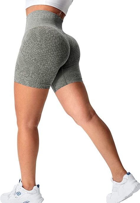 Obsessed with these shorts and the way they make your booty pop! Great tummy control without being too tight. So comfortable, cute, and inexpensive (without sacrificing quality). Highly recommend! Sports Shorts Women, Safety Training, Garment Industry, Camo Shorts, Waist Workout, Women Sports, Sports Shorts, Active Shorts, Cycling Shorts