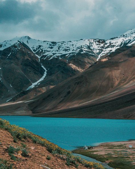 Ek Baar Bas Chandratal Jana Hai. ✨🤌 So, Tell us, when are you planning to visit this beautiful lake??? For us, Chandratal Lake, birthed in the heart of the Himalayas, is truly a gem. The crystal-clear waters perfectly reflect the wide, blue sky and the majestic, snow-capped peaks around it, creating a scene that feels almost magical. Often called the ‘Moon Lake,’ this peaceful spot is where the beauty and calmness of nature come together, providing a perfect escape from the hustle and bus... Chandratal Lake, Almost Magical, The Himalayas, Himachal Pradesh, Beautiful Dream, The Hustle, Crystal Clear Water, Beautiful Lakes, Hd Photos