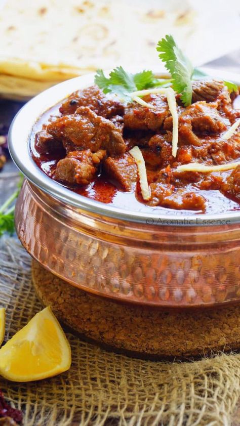 Lal Maas Recipe, Laal Maas Recipe, Laal Maas, Mutton Curry Recipe, Royal Recipe, Rajasthani Food, Curry Night, Mutton Curry, Vindaloo