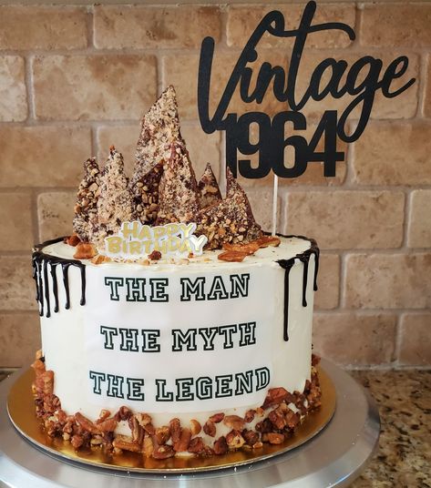 Birthday Cakes For 55 Year Old Men, Male 50th Birthday Cake Ideas, Men's 50th Birthday Cake, 40 Bday Cake Men, Male 60th Birthday Cake, Manly Cakes Birthday For Men, Decorated Cakes For Men, 65th Birthday Cakes For Men, Male 40th Birthday Cake