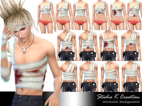 Sims 4 Male Clothes, Sims 4 Cas Mods, Bandage Top, Sims 4 Cc Skin, Free Sims, Sims 4 Dresses, Sims 4 Characters, The Sims 4 Download, Sims4 Clothes