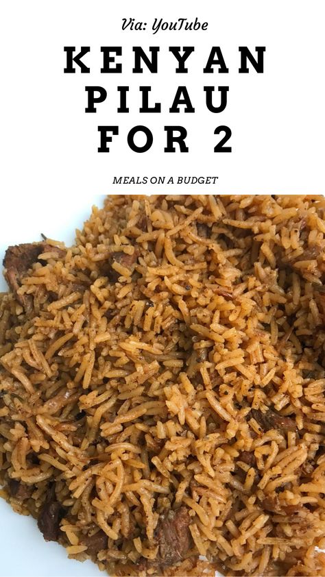 2 People Meals, Kenyan Meals, Office Lunches, Kenyan Food, Meals On A Budget, Rice Dishes, Budget Meals, Chicken Breast Recipes, 2 People