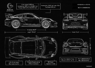 Blueprint Art, Racing Posters, Porsche Gt3, Cars Vintage, Art Prints Wall, Concept Car Design, Street Racing Cars, Car Sketch, Classy Cars