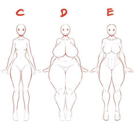 Women Anatomy Reference Anime, Thick Thigh Reference, Curvy Oc Base, Female Body Types Drawing Reference, Thick Body Type Drawing Reference, Curvy Female Drawing Reference, Dresses For Drawing, Bottom Up Perspective Poses, How To Draw Thick Bodies