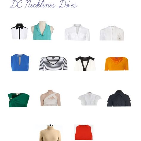 DC Necklines Do'es by wichy on Polyvore featuring Lord & Taylor, Fifteen-Twenty, MANGO, DKNY, 10 Crosby Derek Lam, Max Studio, The Department, Derek Lam, Karen Millen and MICHAEL Michael Kors Tailored Chic, Kibbe Dramatic, David Kibbe, Romantic Classic, Dramatic Classic, Classic Style Outfits, Dramatic Style, Bright Winter, Fashion And Beauty Tips