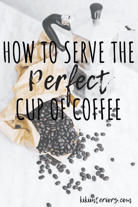 How do you take your coffee? Host the perfect morning with the best tasting coffee. From beans to brewing to serving - there are so many tips to serve... Alcoholic Punch Recipes, Alcoholic Punch, Perfect Cup Of Coffee, Perfect Morning, Cocktail Recipes Easy, Sangria Recipes, Easy Cocktails, Punch Recipes, Flavored Water