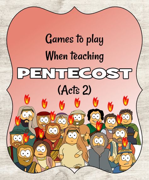 Acts 2 Craft For Kids, Pentecost Sunday School Activity, Pentecost Childrens Activities, Pentecost Kids Craft, Pentecost For Children, Pentecost Lesson For Kids Sunday School, Pentecost Kids Activities, Pentecost Activity For Kids, Pentecost Lesson For Kids