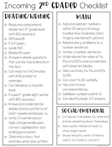 2nd Grade Math Checklist, Second Grade Reading Curriculum, My Big List Of 2nd Grade Goals, Summer School For 2nd Grade, 2nd Grade Reading Curriculum, Grade 2 Schedule, Homeschool Room Ideas 2nd Grade, Getting In Gear For 3rd Grade, 1st Grade End Of Year Assessment