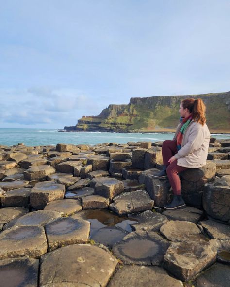 📍Giant's Causeway in Northern Ireland This UNESCO World Heritage site, famous for its peculiar polygonal columns of layered basalt blew my mind! Legend has it that these intriguing formations resulted from a feud between two mighty giants. However, geologists attribute it to volcanic activity. Whichever story holds your curiosity, this spot is a must-visit! #igpassport #travel_capture #livetotravel #giantscauseway #northernireland Ireland Giant's Causeway, Giant Causeway, Giants Causeway, Giant's Causeway, Giant’s Causeway, Mysterious Places, Unesco World Heritage Site, Unesco World Heritage, Northern Ireland