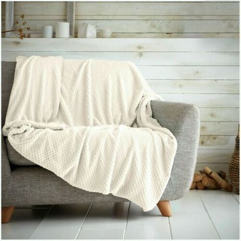 Honeycomb Blanket, Thermal Blanket, Snuggle Blanket, Teddy Fleece, Warm Throw Blanket, Fluffy Blankets, Sofa Blanket, Blanket Soft, Luxury Sofa