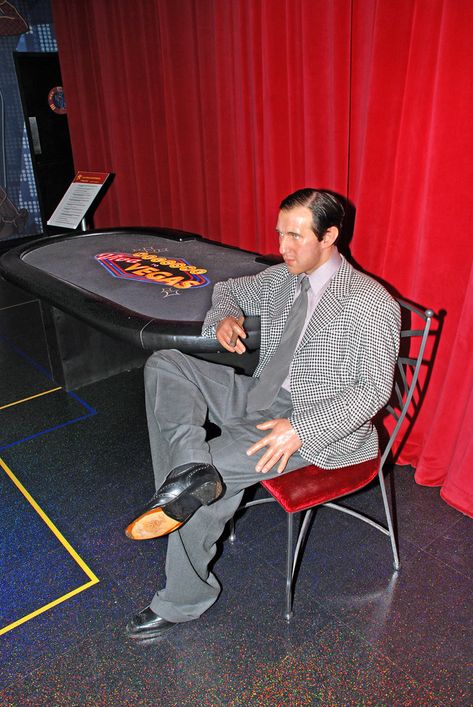 https://flic.kr/p/a54nRL | Bugsy Siegel at  Madame Tussaud's  Wax Museum in Las Vegas Nevada. | Thursday, September 16, 2010 Bugsy Siegel, Public Enemies, Museums In Las Vegas, Mobb Deep, Conway Twitty, Mafia Families, Wise Guys, Wax Museum, Vegas Vacation