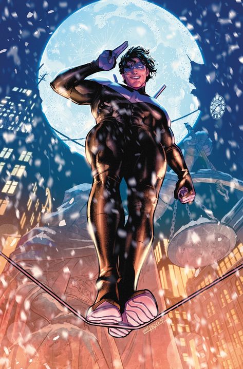 Tom Taylor on Twitter: "Check it. Jamal Campbell’s variant cover for #Nightwing #93. https://t.co/JvhODgAwuA" / Twitter Jamal Campbell, Nightwing Art, Nightwing Wallpaper, Univers Dc, Arte Dc Comics, Dc Comics Artwork, Dc Memes, Batman Family, Detective Comics