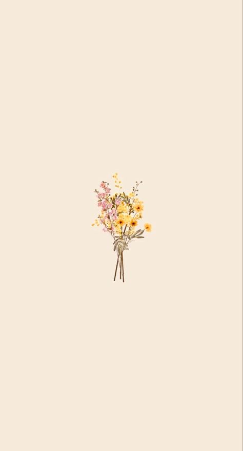 Simple And Aesthetic Wallpaper, Astetic Flower Wallpapers, Vintage Spring Wallpaper, Asthetic Quotes Romantic, Simple Flower Background Wallpapers, Spring Wallpaper Simple, Flower Drawing Aesthetic Wallpaper, Simple Widget Pictures, Simple Flower Wallpaper Iphone