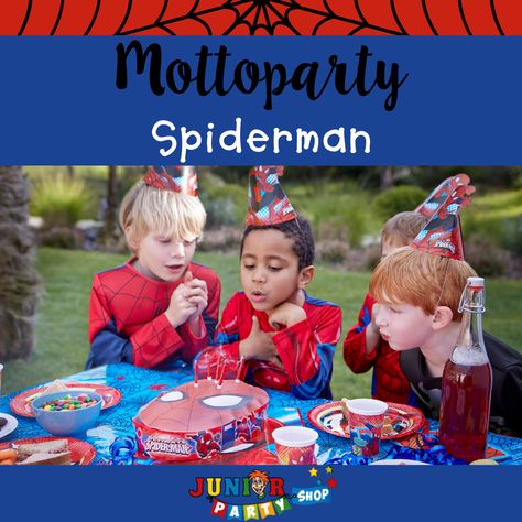 geburtstag, party, motto, mottoparty, feiern, birthday, happy birthday, shop the look, kindergeburtstag, tischdeko, raumdeko, feier, geburtstagsfeier, spiderman, spinnen, marvel, superheld, held, superkraft Spiderman, Quick Saves