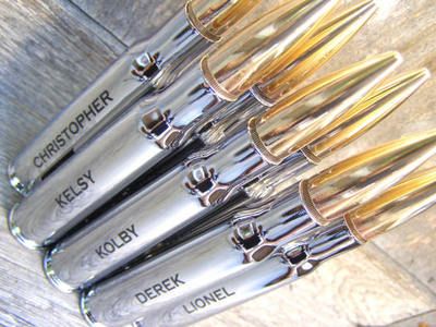 Chrome Bottle Opener 50 Cal Bullet by Bottle Breacher - Made in USA by Veterans Make Perfect Military Grooms Gifts And Engrave Groomsmens Gifts Wedding Boutineers, Engraved Groomsmen Gifts, Best Groomsmen Gifts, Grooms Men, Usher Gifts, 50 Caliber, Bridesmaids Groomsmen, Personalized Bottle Opener, Groomsman Gift