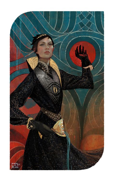 ArtStation - DA:I Cassandra Cards, Doe Doe Cassandra Pentaghast, Dragon Age Tarot Cards, Dragon Age Series, Dragon Age Games, Images Kawaii, Idee Cosplay, Dragon Age Inquisition, Tarot Cards Art, Game Concept Art