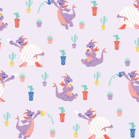 Figment Disney Wallpaper, Disney Art Wallpaper, Figment Nursery, Figment Wallpaper, Figment The Dragon, Disney Figment, Figment Disney, Disney Backgrounds, Disney Phone Backgrounds